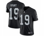 Oakland Raiders #19 Ryan Grant Black Team Color Vapor Untouchable Limited Player Football Jersey