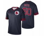 Boston Red Sox Mookie Betts Navy Cooperstown Collection Legend Jersey