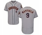 Houston Astros Jack Mayfield Grey Road Flex Base Authentic Collection Baseball Player Jersey