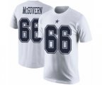 Dallas Cowboys #66 Connor McGovern White Rush Pride Name & Number T-Shirt
