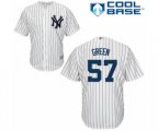 New York Yankees Chad Green Replica White Home Baseball Player Jersey