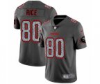 San Francisco 49ers #80 Jerry Rice Limited Gray Static Fashion Limited Football Jersey