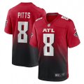 Atlanta Falcons #8 Kyle Pitts Nike Red 2021 NFL Draft First Round Pick Player Limited Jersey