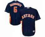 Houston Astros #6 Jake Marisnick Replica Navy Blue Alternate Cool Base Baseball Jersey
