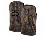 Miami Heat #25 Kendrick Nunn Swingman Camo Realtree Collection Basketball Jersey
