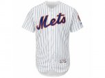 New York Mets Majestic Home Blank White Flex Base Authentic Collection Team Jersey