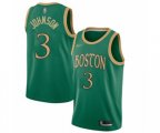 Boston Celtics #3 Dennis Johnson Authentic Green Basketball Jersey - 2019 20 City Edition