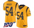 Los Angeles Rams #54 Bryce Hager Limited Gold Rush Vapor Untouchable 100th Season Football Jersey
