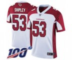 Arizona Cardinals #53 A.Q. Shipley White Vapor Untouchable Limited Player 100th Season Football Jersey