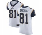Los Angeles Rams #81 Gerald Everett White Vapor Untouchable Elite Player Football Jersey