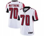 Atlanta Falcons #70 Jake Matthews White Vapor Untouchable Limited Player Football Jersey