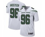 New York Jets #96 Henry Anderson Game White Football Jersey
