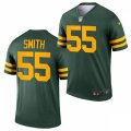 Green Bay Packers #55 Za'Darius Smith Nike 2021 Green Alternate Retro 1950s Throwback Uniforms Jersey
