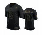 Cleveland Browns #13 Odell Beckham Jr Black 2020 Salute to Service Limited Jersey