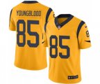 Los Angeles Rams #85 Jack Youngblood Limited Gold Rush Vapor Untouchable Football Jersey