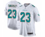 Miami Dolphins #23 Cordrea Tankersley Game White Football Jersey