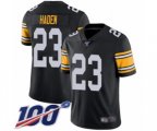 Pittsburgh Steelers #23 Joe Haden Black Alternate Vapor Untouchable Limited Player 100th Season Football Jersey