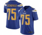 Los Angeles Chargers #75 Michael Schofield Limited Electric Blue Rush Vapor Untouchable NFL Jersey