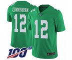 Philadelphia Eagles #12 Randall Cunningham Limited Green Rush Vapor Untouchable 100th Season Football Jersey