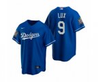 Los Angeles Dodgers Gavin Lux Royal 2020 World Series Replica Jersey