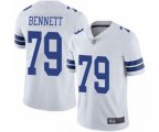 Dallas Cowboys #79 Michael Bennett White Vapor Untouchable Limited Player Football Jersey