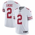 San Francisco 49ers #2 Jeff Locke White Vapor Untouchable Limited Player NFL Jersey