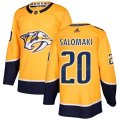 Nashville Predators #20 Miikka Salomaki Premier Gold Home NHL Jersey