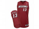 Miami Heat #13 Edrice Adebayo Authentic Red Alternate NBA Jersey