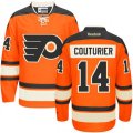 Philadelphia Flyers #14 Sean Couturier Premier Orange New Third NHL Jersey