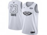 New Orleans Pelicans #23 Anthony Davis White NBA Jordan Swingman 2018 All-Star Game Jersey