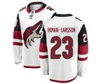 Arizona Coyotes #23 Oliver Ekman-Larsson Fanatics Branded White Away Breakaway Hockey Jersey