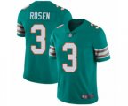 Miami Dolphins #3 Josh Rosen Aqua Green Alternate Vapor Untouchable Limited Player Football Jersey