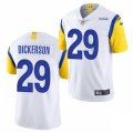 Los Angeles Rams #29 Eric Dickerson 2021 Nike White Modern Throwback Vapor Limited Jersey