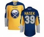 Reebok Buffalo Sabres #39 Dominik Hasek Authentic Gold New Third NHL Jersey