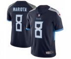 Tennessee Titans #8 Marcus Mariota Light Blue Team Color Vapor Untouchable Limited Player Football Jersey