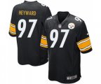 Pittsburgh Steelers #97 Cameron Heyward Game Black Team Color Football Jersey