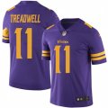 Minnesota Vikings #11 Laquon Treadwell Elite Purple Rush Vapor Untouchable NFL Jersey