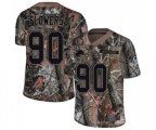 Detroit Lions #90 Trey Flowers Limited Camo Rush Realtree Football Jersey