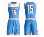 Sacramento Kings #15 DeMarcus Cousins Swingman Blue Basketball Suit Jersey - City Edition