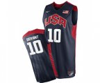 Nike Team USA #10 Kobe Bryant Swingman Navy Blue 2012 Olympics Basketball Jersey