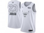 Nike Chicago Bulls #23 Michael Jordan White NBA Jordan Swingman 2018 All-Star Game Jersey