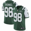 New York Jets #98 Mike Pennel Green Team Color Vapor Untouchable Limited Player NFL Jersey