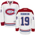 Montreal Canadiens #19 Larry Robinson Authentic White Away NHL Jersey