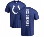 Indianapolis Colts #58 Bobby Okereke Royal Blue Backer T-Shirt