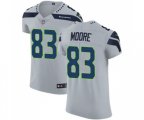 Seattle Seahawks #83 David Moore Grey Alternate Vapor Untouchable Elite Player Football Jersey