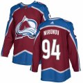 Colorado Avalanche #94 Andrei Mironov Premier Burgundy Red Home NHL Jersey