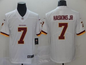 Washington Redskins #7 Dwayne Haskins JR White Vapor Untouchable Limited Player Football Jersey