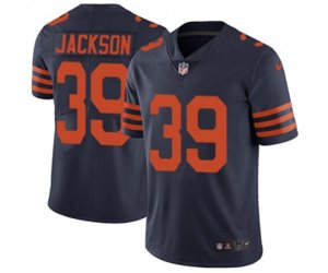 Chicago Bears #39 Eddie Jackson Limited Navy Blue Rush Vapor Untouchable Football Jersey
