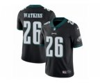 Philadelphia Eagles #26 Jaylen Watkins Black Alternate Vapor Untouchable Limited Player NFL Jersey