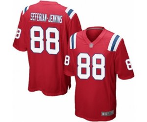 New England Patriots #88 Austin Seferian-Jenkins Game Red Alternate Football Jersey
